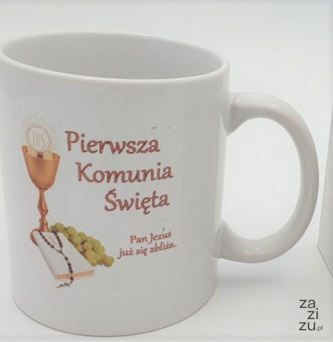 Kubek ceramiczny Pamiątka Pierwszej Komunii Świętej Kubek ceramiczny Pamiątka Pierwszej Komunii Świętej