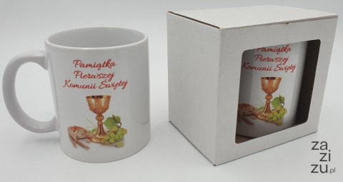 Kubek ceramiczny Pamiątka Pierwszej Komunii Świętej Kubek ceramiczny Pamiątka Pierwszej Komunii Świętej