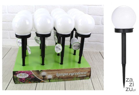 Kula solarna LED śr. 10 cm multikolor S4M102-13 Kula solarna LED śr. 10 cm multikolor S4M102-13