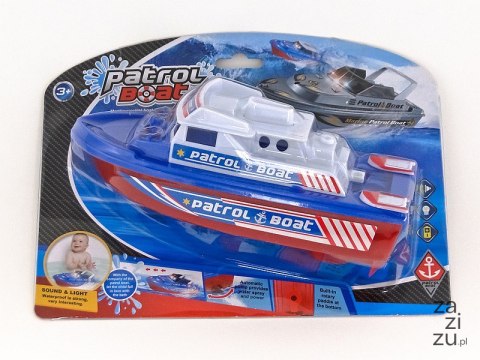 Motorówka na baterie; 24,5x18x8,5cm Motorówka na baterie; 24,5x18x8,5cm
