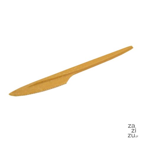 Nóż z włókna drzewnego wielorazowy 100szt. Nóż z włókna drzewnego wielorazowy 100szt.