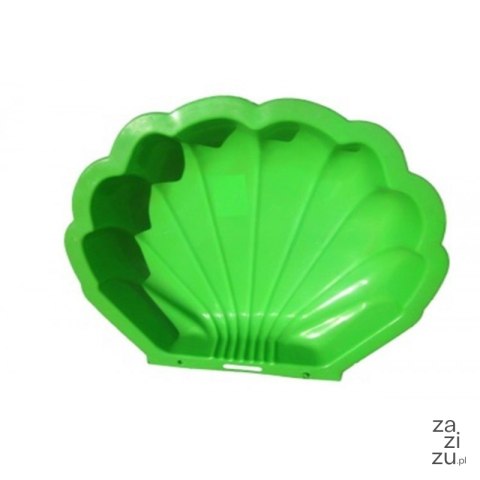 Piaskownica muszelka duża zielona 109x94x22cm Piaskownica muszelka duża zielona 109x94x22cm