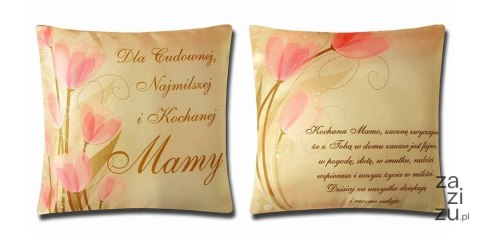 Poduszka Dla cudownej, Najmilszej i kochanej mamy S98 Poduszka Dla cudownej, Najmilszej i kochanej mamy S98