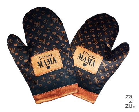 Rękawica kuchenna Glamour stylowa Mama R72 Rękawica kuchenna Glamour stylowa Mama R72