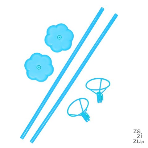 Stelaż do balonów niebieski 2szt. 510043 Stelaż do balonów niebieski 2szt. 510043