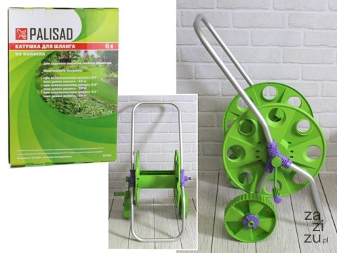 Stojak, zwijak do węża ogrodowego 39x35x77 cm aluminium+plastik SN52840 Stojak, zwijak do węża ogrodowego 39x35x77 cm aluminium+plastik SN52840