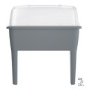 Szklarnia rozsadnik RESPANA PLANTER SET 77x39x h82 cm SZARY KAMIENNY