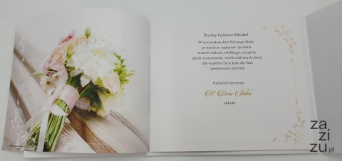 Album A4 Pamiątka W dniu Ślubu od Ojca Chrzestnego Album A4 Pamiątka W dniu Ślubu od Ojca Chrzestnego