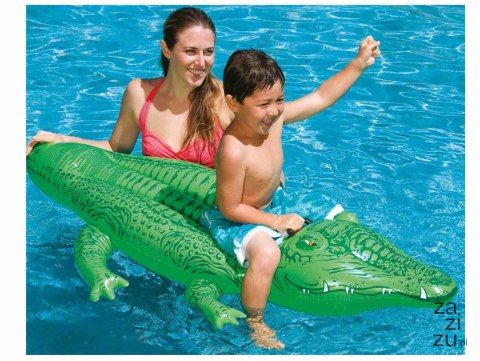 Aligator dmuchany do pływania 168 x 86 cm INTEX 58546 Aligator dmuchany do pływania 168 x 86 cm INTEX 58546