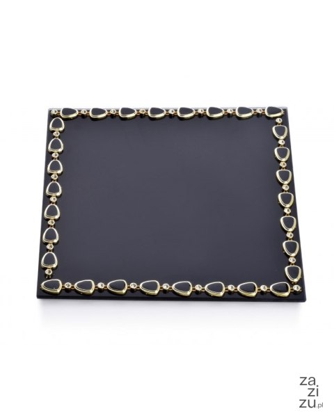 ELIA BLACK podstawka 20x20xh1cm ELIA BLACK podstawka 20x20xh1cm