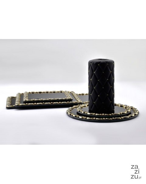 ELIA BLACK podstawka śr:20xh1cm ELIA BLACK podstawka śr:20xh1cm
