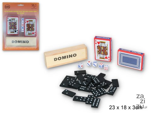 Karty do gry + domino Karty do gry + domino