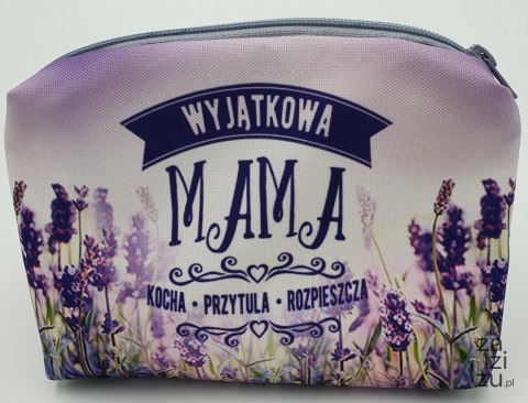 Kosmetyczka Wyjątkowa Mama lawenda Kosmetyczka Wyjątkowa Mama lawenda