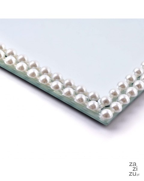 MARGOT PEARL podstawka 15x15xh1cm MARGOT PEARL podstawka 15x15xh1cm