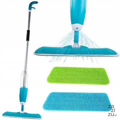 Mop płaski ze spryskiwaczem mikrofibra spray 1383 Mop płaski ze spryskiwaczem mikrofibra spray 1383
