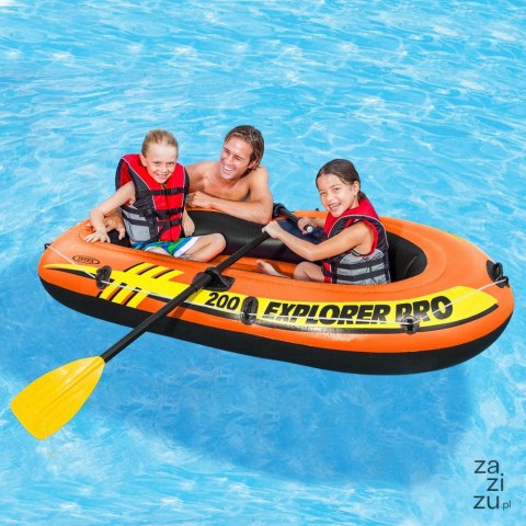 Ponton Explorer PRO 200 196 x 102 x 33 cm INTEX 58356 Ponton Explorer PRO 200 196 x 102 x 33 cm INTEX 58356