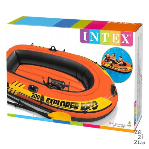 Ponton Explorer PRO 200 196 x 102 x 33 cm INTEX 58356 Ponton Explorer PRO 200 196 x 102 x 33 cm INTEX 58356