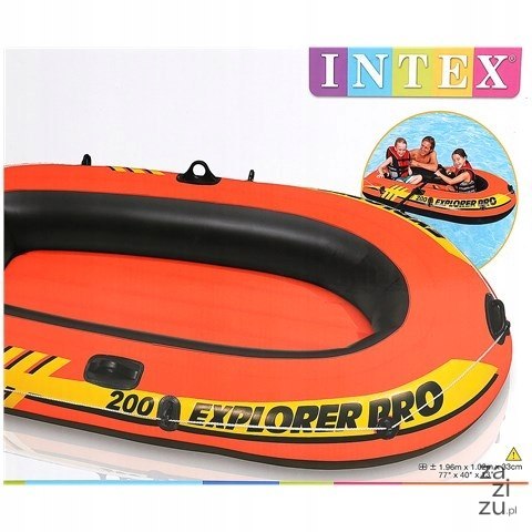 Ponton dmuchany Explorer Pro 200 Intex 196 x 102 cm INTEX 58357 Ponton dmuchany Explorer Pro 200 Intex 196 x 102 cm INTEX 58357