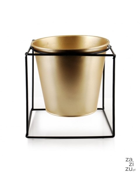 SWEN GOLD osłonka na stojaku 14xh14cm SWEN GOLD osłonka na stojaku 14xh14cm
