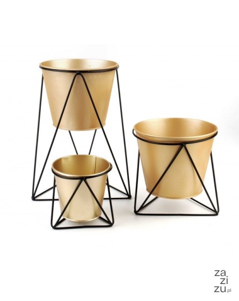 SWEN GOLD osłonka na stojaku 15xh15cm SWEN GOLD osłonka na stojaku 15xh15cm