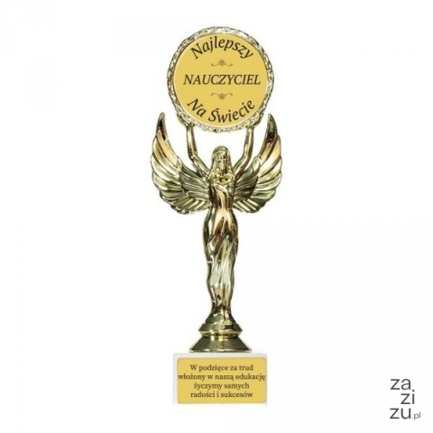 Statuetka "NAJLEPSZY NAUCZYCIEL NA ŚWIECIE" Statuetka "NAJLEPSZY NAUCZYCIEL NA ŚWIECIE"
