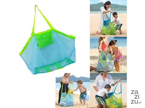 Torba na plażę siatka duża plażowa piknik xxl 14178 Torba na plażę siatka duża plażowa piknik xxl 14178