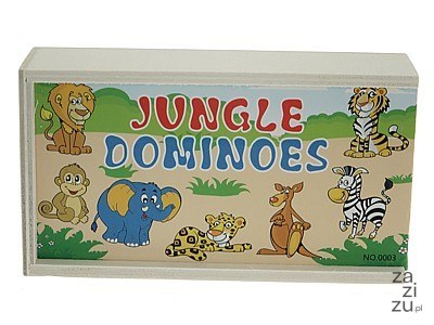 Domino drewniane zwierzaki Domino drewniane zwierzaki