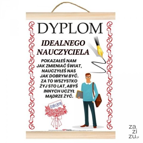 Dyplom IDEALNEGO NAUCZYCIELA Dyplom IDEALNEGO NAUCZYCIELA