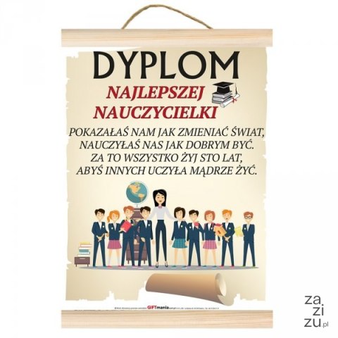 Dyplom Najlepszej Nauczycielki Dyplom Najlepszej Nauczycielki