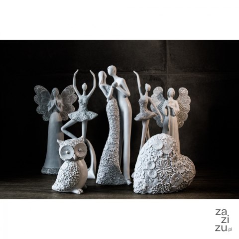 Figurka serce ażurowe 23cm Figurka serce ażurowe 23cm