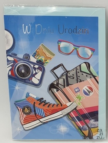 Karnet W Dniu Urodzin P-K-020 Karnet W Dniu Urodzin P-K-020