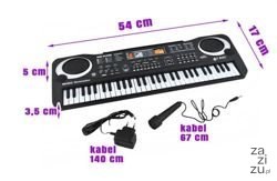 Keyboard - organy elektroniczne 61 klawiszy K4687 Keyboard - organy elektroniczne 61 klawiszy K4687