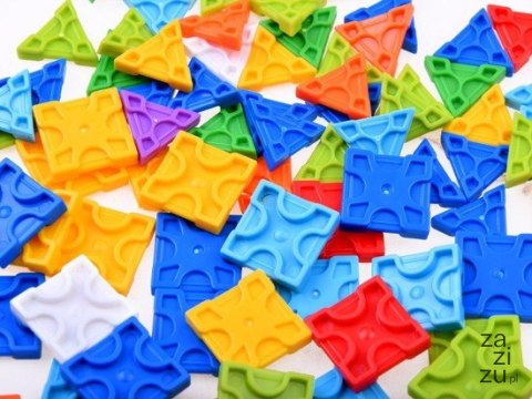 Klocki kolorowe kreatywne 3D PAW 227ele ZA2519 Klocki kolorowe kreatywne 3D PAW 227ele ZA2519