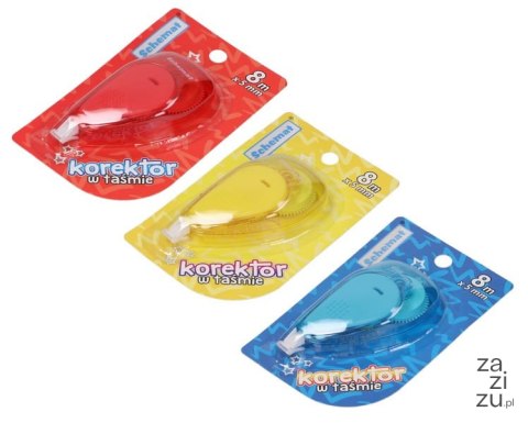 Korektor w taśmie 8m Korektor w taśmie 8m