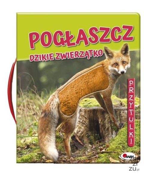 Książeczka pogłaszcz dzikie zwierzątko Książeczka pogłaszcz dzikie zwierzątko
