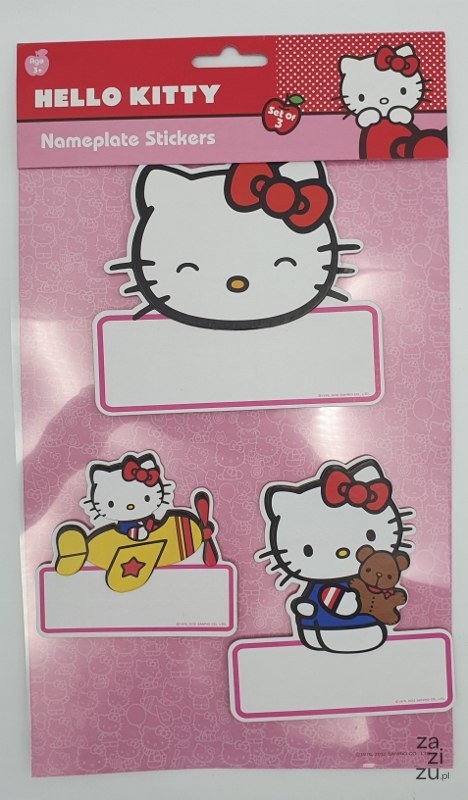 Naklejki do wypisania HELLO KITTY Naklejki do wypisania HELLO KITTY