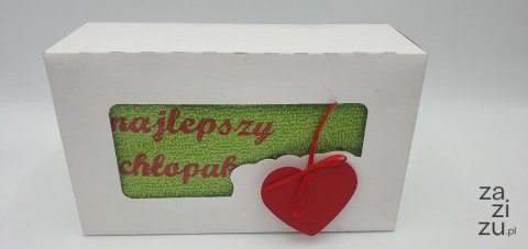 Ręcznik 50 x 100 cm w kartoniku Najlepszy Chłopak Ręcznik 50 x 100 cm w kartoniku Najlepszy Chłopak