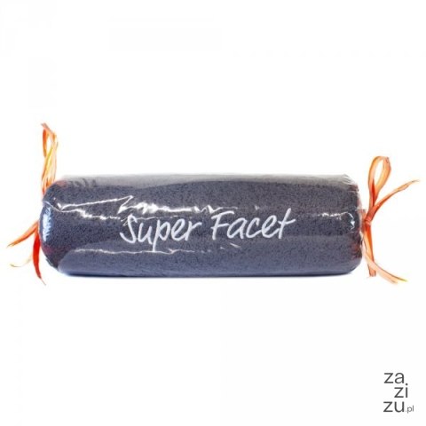 Ręcznik szary cukierek z haftem "Super Facet" Ręcznik szary cukierek z haftem "Super Facet"