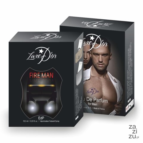 Woda perfumowana z atomizerem 18,5 ml FIRE MAN Woda perfumowana z atomizerem 18,5 ml FIRE MAN