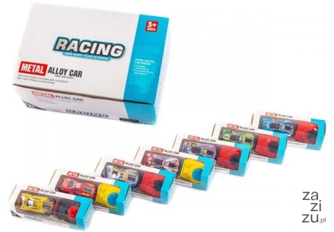 Auto metalowe racing z wyrzutnią Auto metalowe racing z wyrzutnią