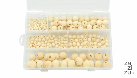 Koraliki naturalne w zamykanym pudełku 234szt. | PJ-0799 Koraliki naturalne w zamykanym pudełku 234szt. | PJ-0799