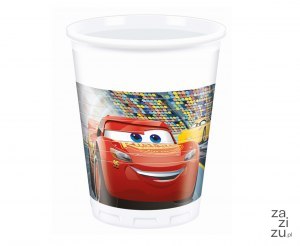 Kubeczki plastikowe Cars 3 (Disney) 200ml 8 szt. sym. 93557 Kubeczki plastikowe Cars 3 (Disney) 200ml 8 szt. sym. 93557