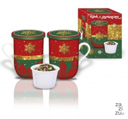 Kubek z zaparzaczem gwiazdka 330ml
