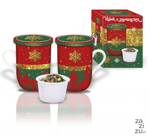 Kubek z zaparzaczem gwiazdka 330ml Kubek z zaparzaczem gwiazdka 330ml