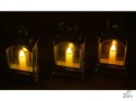 Lampion +świeca AE-7151 12cm