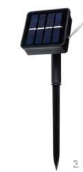 Lampki choinkowe solarne-druciki 200LED multicolor 11396 Lampki choinkowe solarne-druciki 200LED multicolor 11396