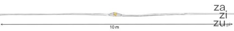 Lampki na druciku 100 LED - multicolor | 1699 Lampki na druciku 100 LED - multicolor | 1699