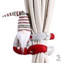 Mikołaj skrzat krasnal świąteczny Boże Narodzenie na rzep 38 cm Jodełka KSN23