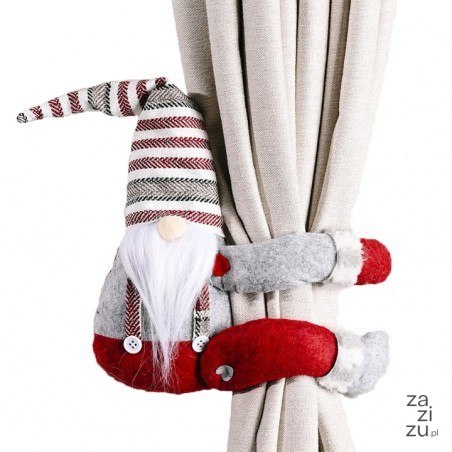 Mikołaj skrzat krasnal świąteczny Boże Narodzenie na rzep 38 cm Jodełka KSN23 Mikołaj skrzat krasnal świąteczny Boże Narodzenie na rzep 38 cm Jodełka KSN23