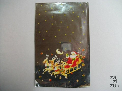 Opakowanie ozdobne 30x50cm 50szt. gwiazdki 0009M Opakowanie ozdobne 30x50cm 50szt. gwiazdki 0009M